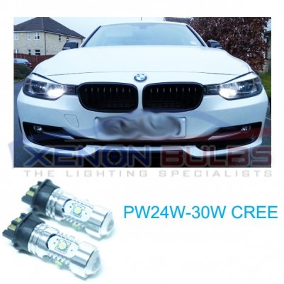 PW24W 30W CREE LED DRL DAYTIME RUNNING LIGHTS